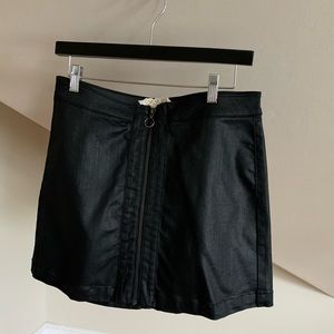 NWOT Altar’d State Vegan Leather Mini Skirt